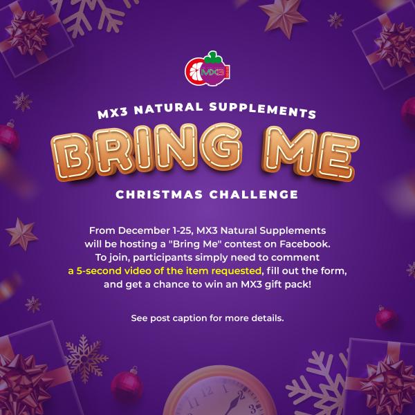 MX3 BRING ME CHRISTMAS CHALLENGE