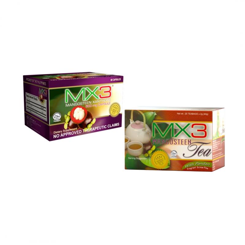 MX3 Capsule with MX3 Tea