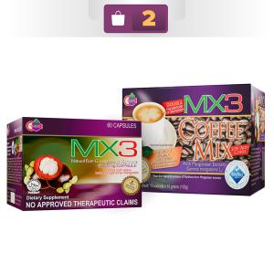 1 MX3 60's Capsule with 1 FREE Box MX3 Coffee